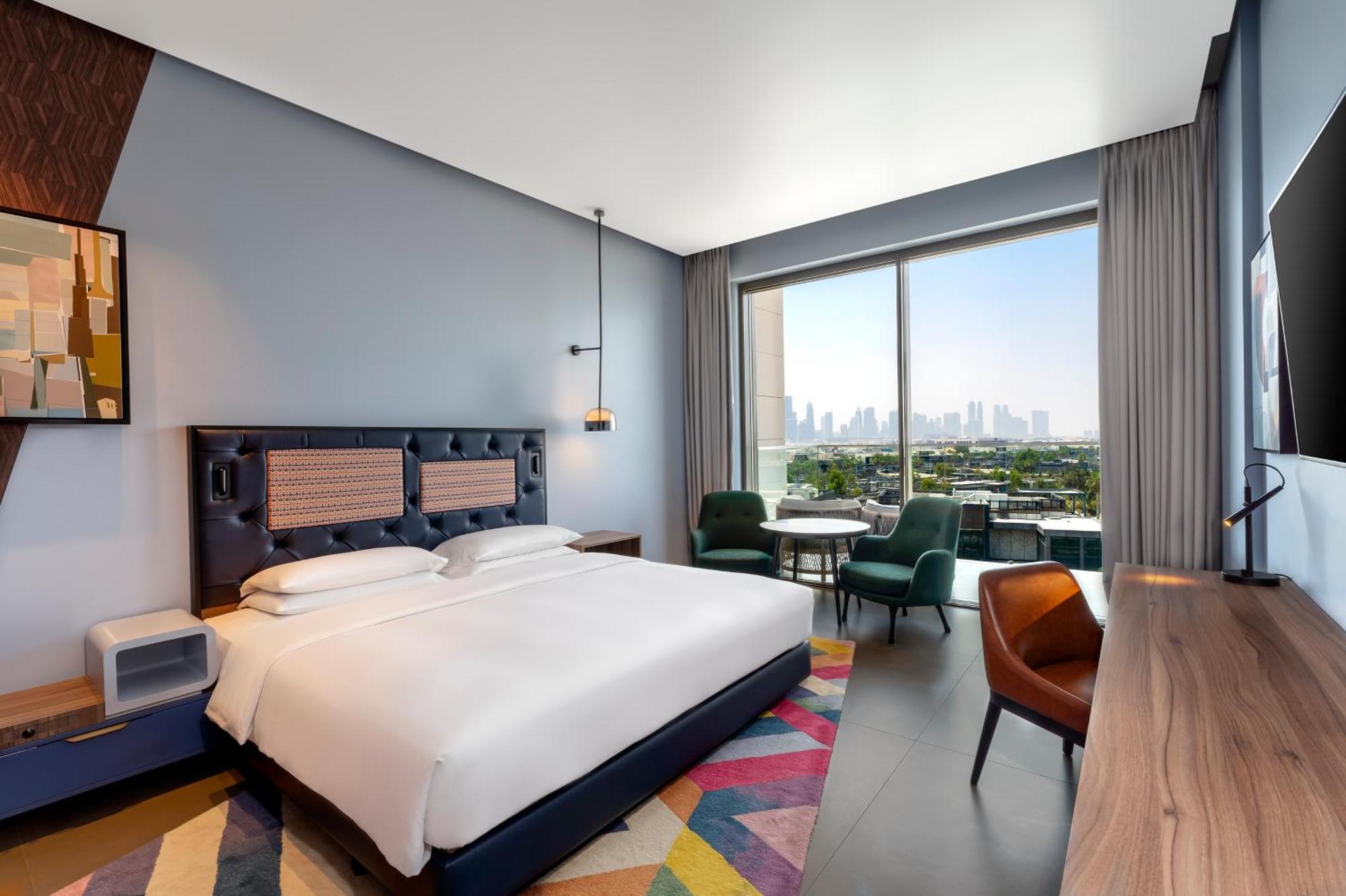 Hyatt Centric Jumeirah Dubai Exterior photo A room at the hotel