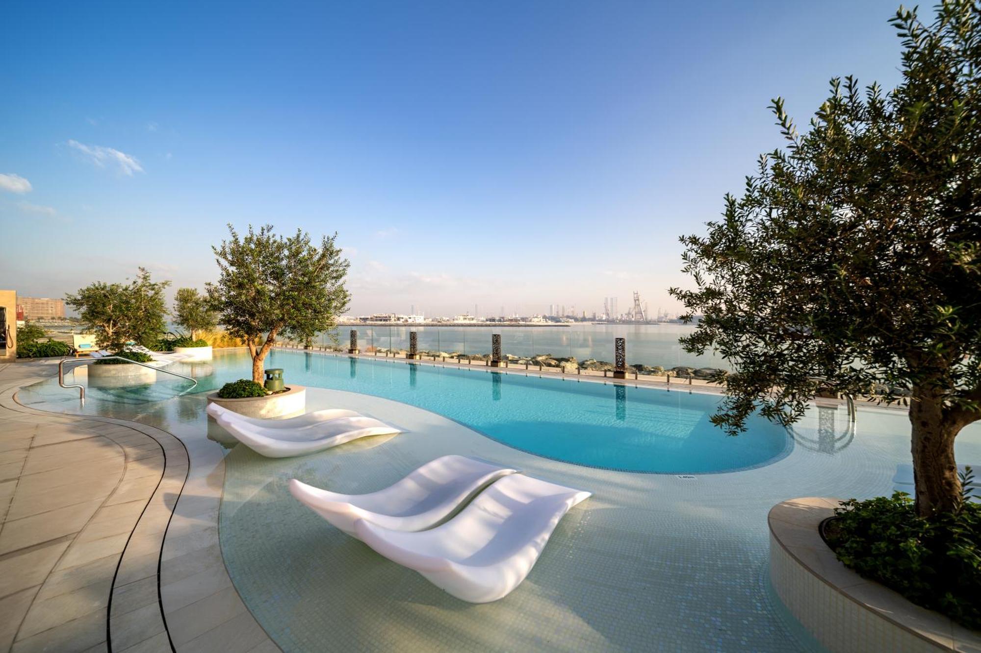 Hyatt Centric Jumeirah Dubai Exterior photo The swimming pool at the top of the hotel